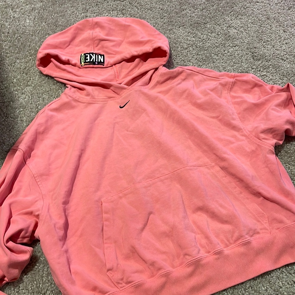 Hot Pink Nike Hoodie